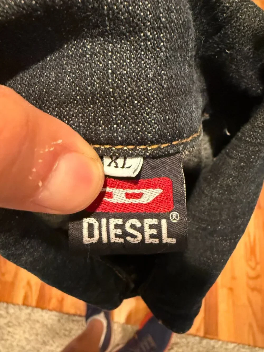 Diesel denim jacket - XL (fits like Large)